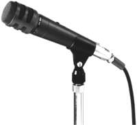 MICROPHONE- HANDHELD SPEECH WITH SWITCH / INCLUDES 25' CABLE, XLR TO 1/4" PHONE PLUG